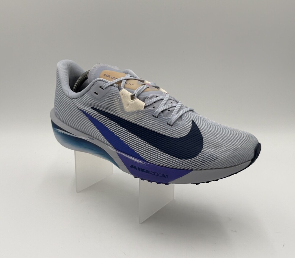 Nike Air Zoom Rival Fly 4 Men's Size 10.5 Blue Violet Running Shoes Sneaker